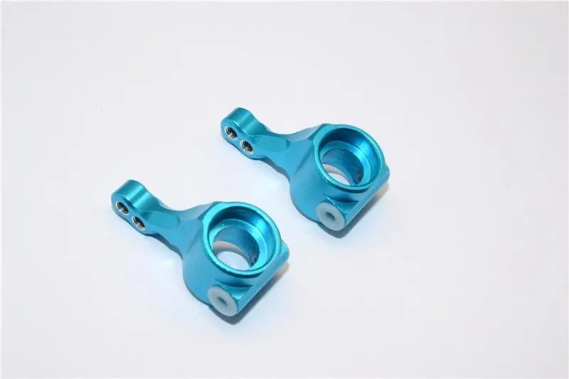 Traxxas Rustler Vxl Aluminum Front Knuckle - 1Pr Sky Blue 1