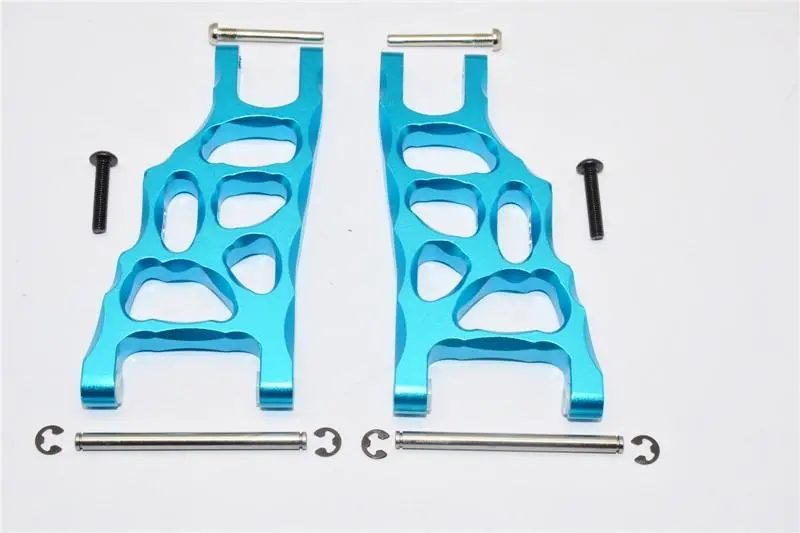 Traxxas Rustler Vxl Aluminum Front Lower Arm - 1 Pr Set Sky Blue 1