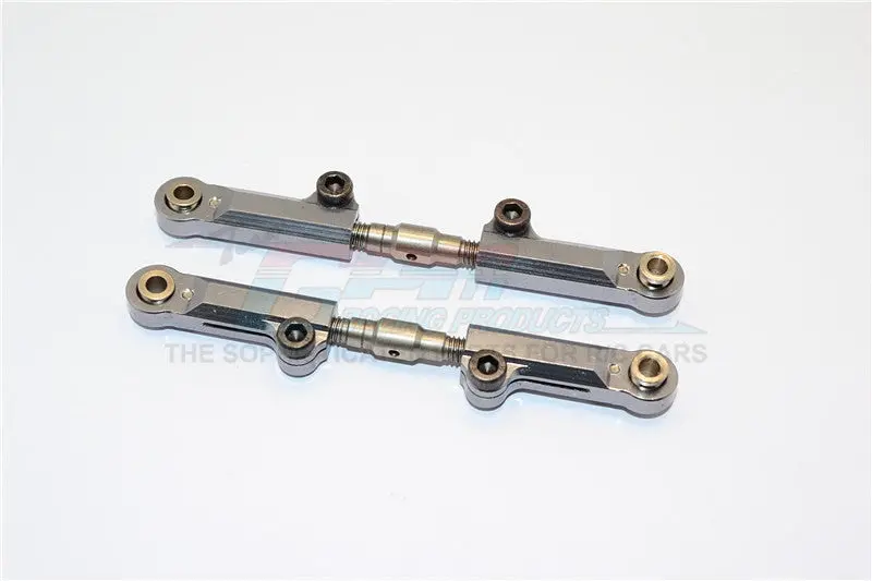 Traxxas Rustler Vxl Aluminum Front Upper Arm - 1Pr Gray Silver 1