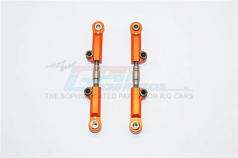 Traxxas Rustler Vxl Aluminum Front Upper Arm - 1Pr Orange 1