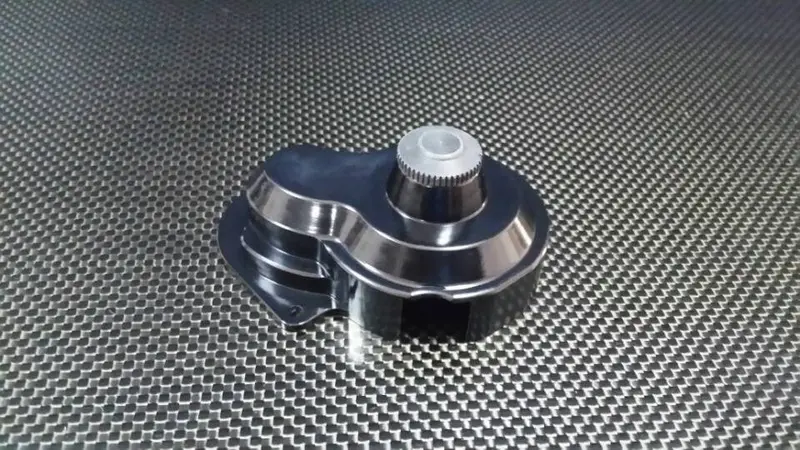 Traxxas Rustler Vxl Aluminum Main Gear Cover - 1 Pc Set Black 1