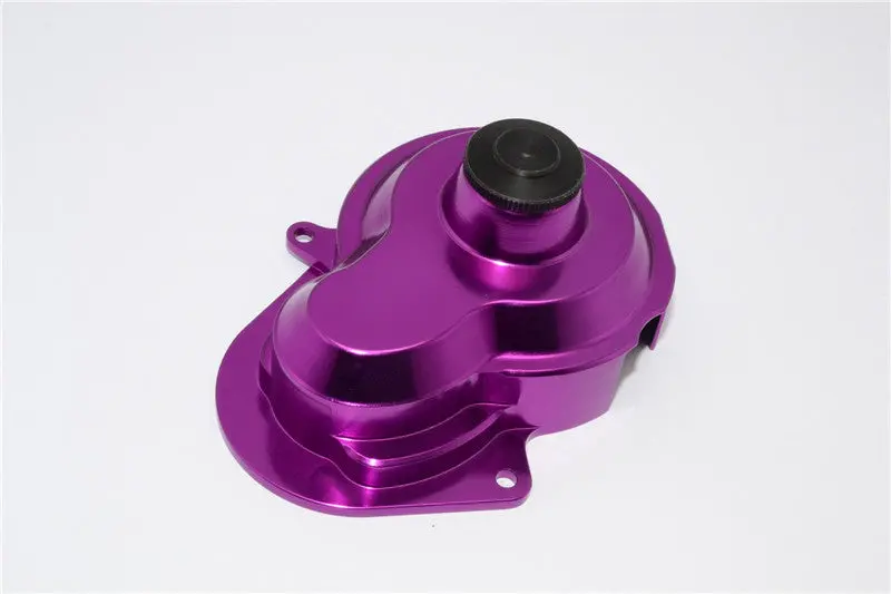 Traxxas Rustler Vxl Aluminum Main Gear Cover - 1Pc Set Purple 1