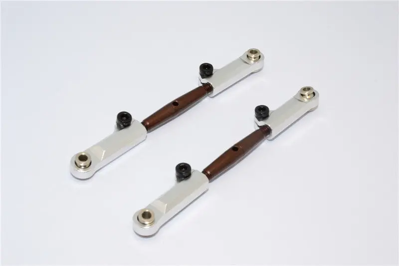 Traxxas Rustler Vxl Aluminum Rear Upper Arm - 1Pr Silver 1