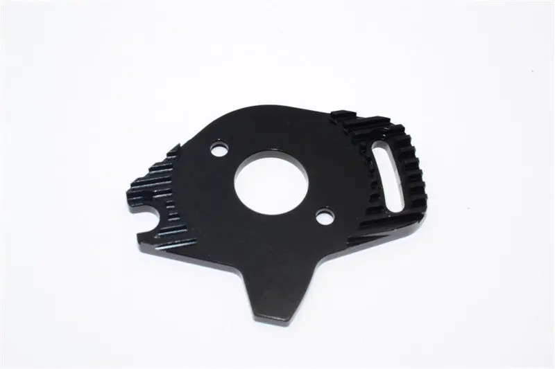 Traxxas Slash 4X4 Aluminum Motor Heatsink Mount - 1Pc Black 1