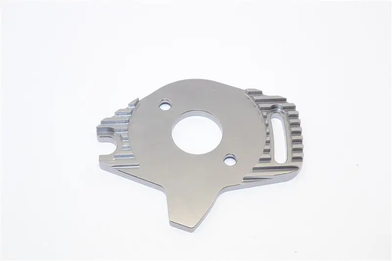 Traxxas Slash 4X4 Aluminum Motor Heatsink Mount - 1Pc Gray Silver 1