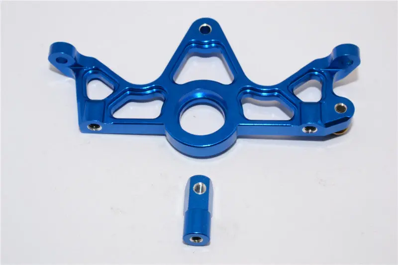 Traxxas Slash 4X4 Aluminum Motor Mount - 1Pc Set Blue 1
