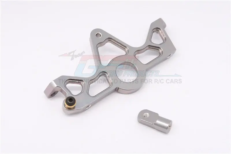 Traxxas Slash 4X4 Aluminum Motor Mount - 1Pc Set Gray Silver 1