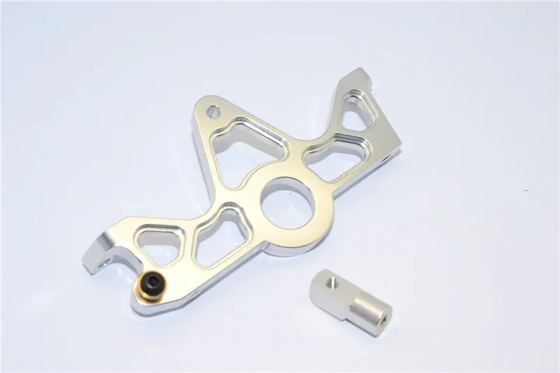 Traxxas Slash 4X4 Aluminum Motor Mount - 1Pc Set Silver 1