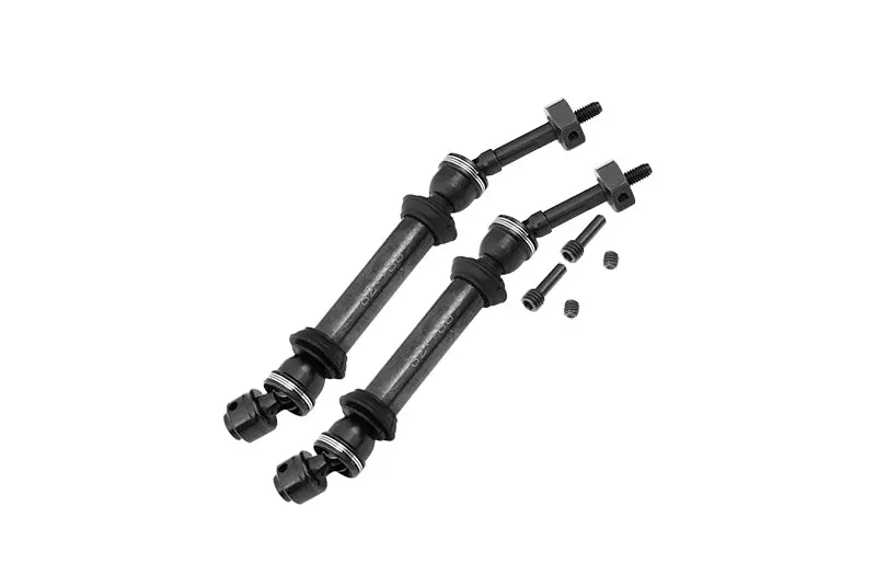 Traxxas Slash 4X4 Harden Steel #45 Rear Cvd Drive Shaft With 12Mmx6mm Wheel Hex - 1Pr Set Black 1