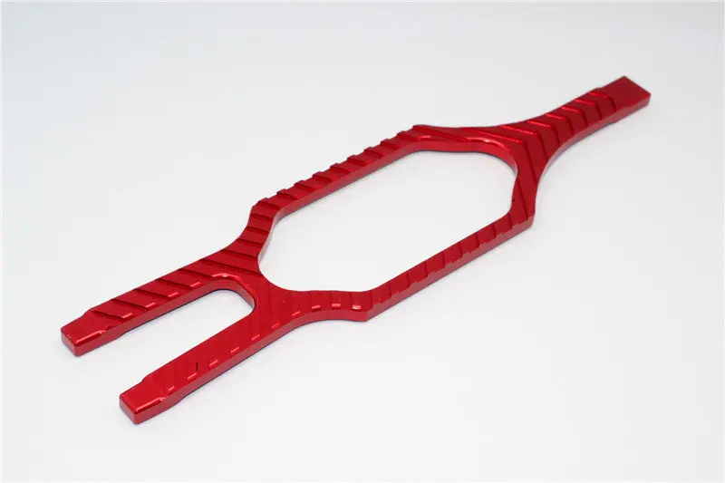 Traxxas Slash 4X4 Lcg Aluminum Battery Holder - 1Pc Red 1