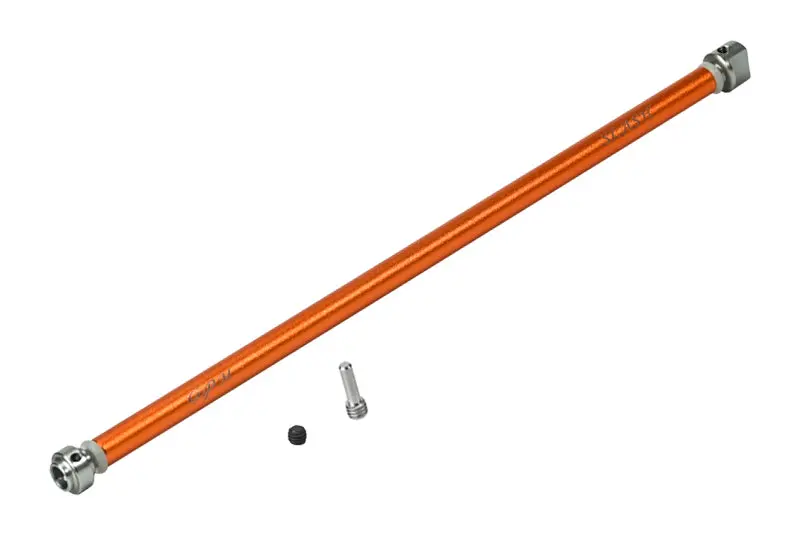 Traxxas Slash 4X4 Lcg Aluminum Main Shaft With Hard Steel Ends - 1Pc Set Orange 1