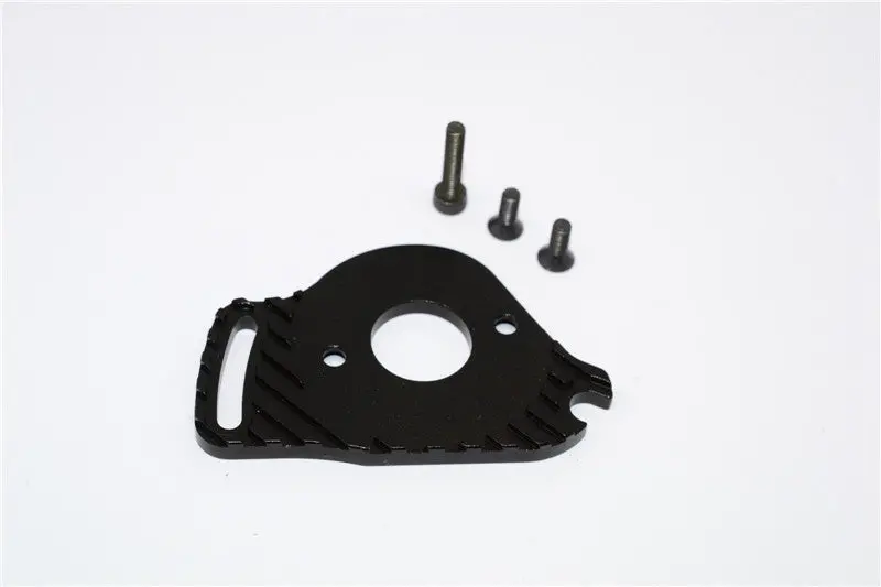 Traxxas Slash 4X4 Lcg Aluminum Motor Heatsink Mount - 1Pc Set Black 1