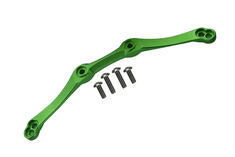 Traxxas Slash 4X4 Low-Cg Version Aluminum Front/Rear Body Post Mount - 1Pc Set Green 1