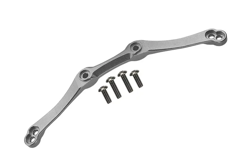 Traxxas Slash 4X4 Low-Cg Version Aluminum Front/Rear Body Post Mount - 1Pc Set Silver 1