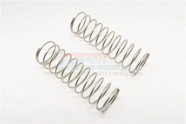 Traxxas Slash 4X4 Slash Rear Shock Spring (Coil Length 1.3Mm) - 1Pr Silver 1