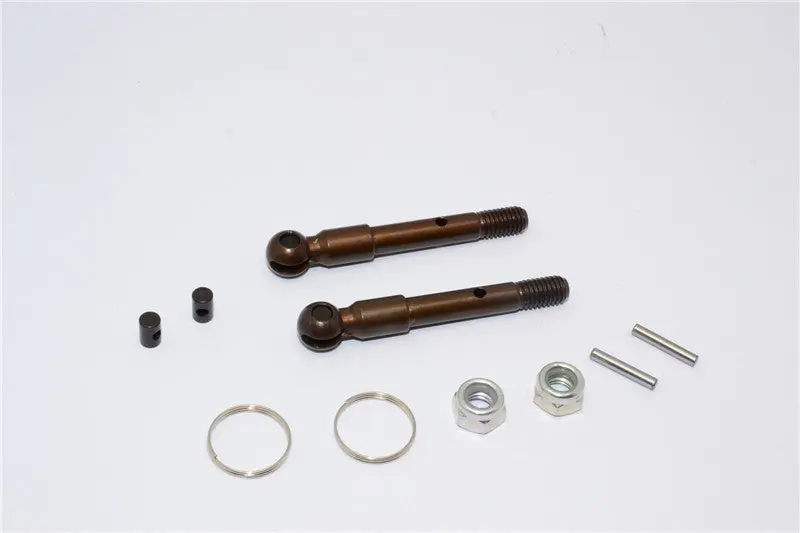 Traxxas Slash 4X4 Spring Steel Cup Joint For Gpm#Ssla1277rst Rear Cvd Universal Swing Shaft - 1Pr 1