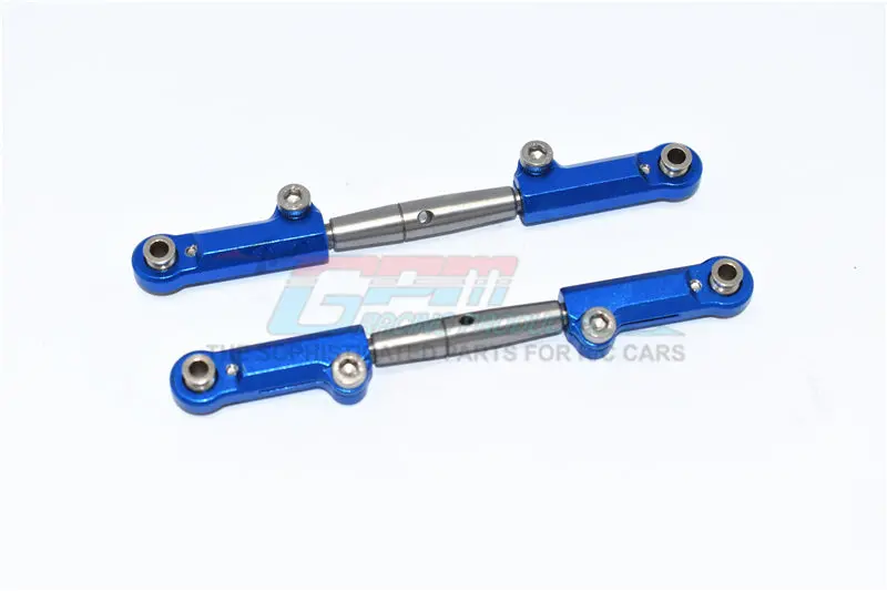 Traxxas Slash 4X4 & Stampede 4X4 Vxl Aluminum Front Adjustable Upper Arm - 1Pr Blue 1