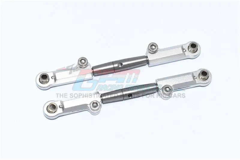 Traxxas Slash 4X4 & Stampede 4X4 Vxl Aluminum Rear Adjustable Upper Arm - 1 Pr Silver 1