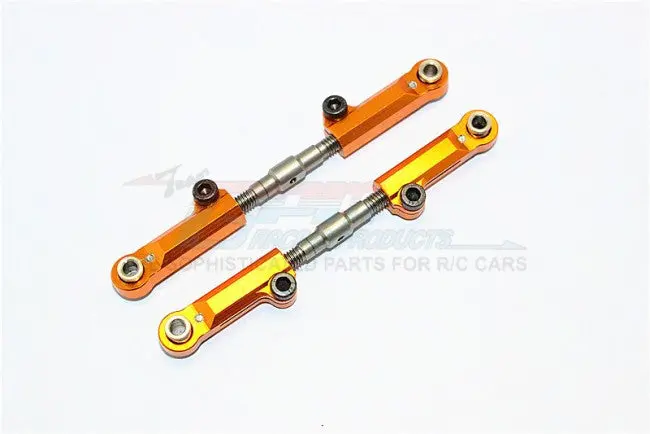 Traxxas Slash 4X4 & Stampede 4X4 Vxl Aluminum Rear Adjustable Upper Arm - 1Pr Gold 1
