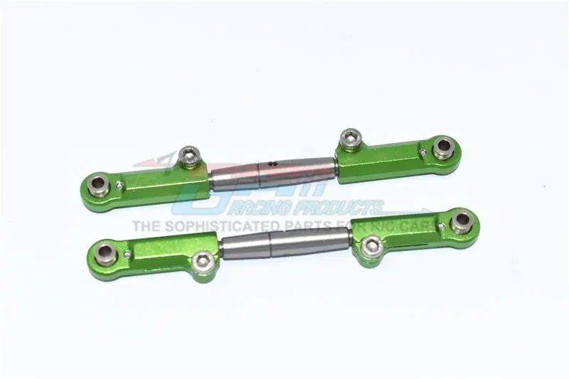 Traxxas Slash 4X4 & Stampede 4X4 Vxl Aluminum Rear Adjustable Upper Arm - 1Pr Green 1
