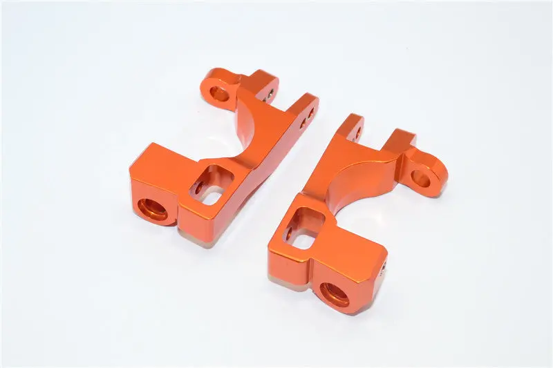 Traxxas Slash 4X4 / Stampede 4X4 Vxl / Deegan 38 Fiesta St Rally Aluminum C-Hub - 1Pr Orange 1