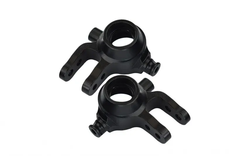 Traxxas Slash 4X4 / Stampede 4X4 Vxl / Deegan 38 Fiesta St Rally Aluminum Front Knuckle Arm - 1Pr Set Black 1