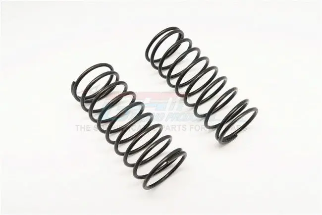 Traxxas Slash 4X4 / Stampede 4X4 Vxl / Deegan 38 Fiesta St Rally Front Shock Spring (Coil Length 1.7Mm) - 1Pr Black 1