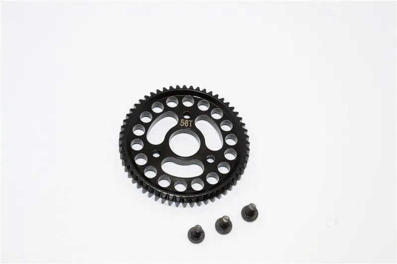 Traxxas Slash 4X4 Steel Main Gear (56T) - 1Pc Set Black 1
