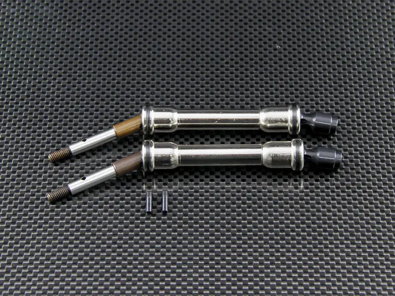 Traxxas Slash 4X4 Steel Rear Universal Swing Shaft (Cvd) - 1 Pr Silver 1