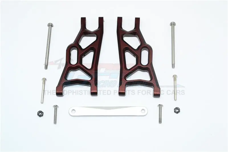 Traxxas Slash Pro 2Wd Short-Course Truck (58034) / 2Wd F-150 Svt Raptor (58064) Aluminum Front Arms - 1Pr Set Brown 1