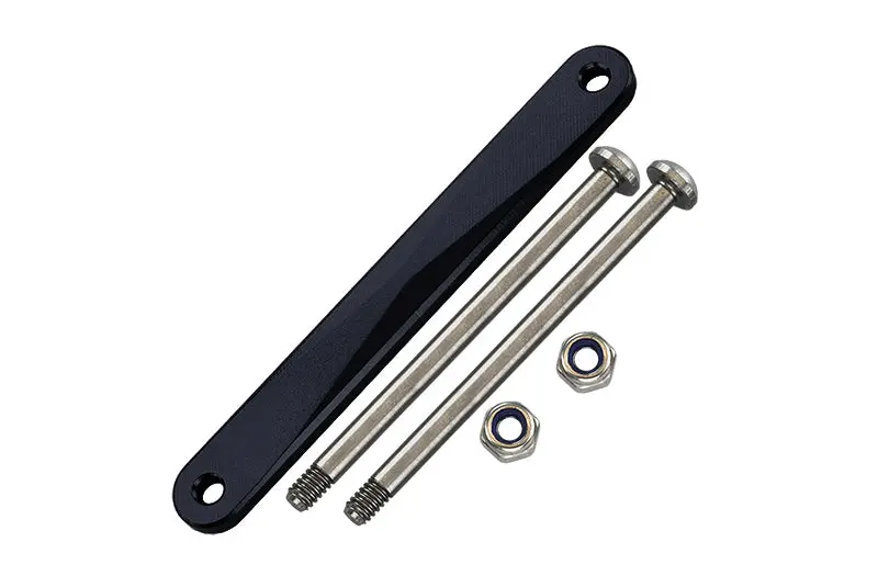 Traxxas Slash Pro 2Wd Short-Course Truck (58034) / 2Wd F-150 Svt Raptor (58064) Aluminum Front Suspension Mount - 1Pc Set Black 1