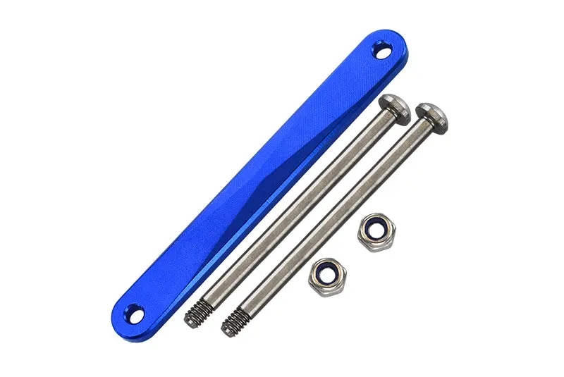 Traxxas Slash Pro 2Wd Short-Course Truck (58034) / 2Wd F-150 Svt Raptor (58064) Aluminum Front Suspension Mount - 1Pc Set Blue 1