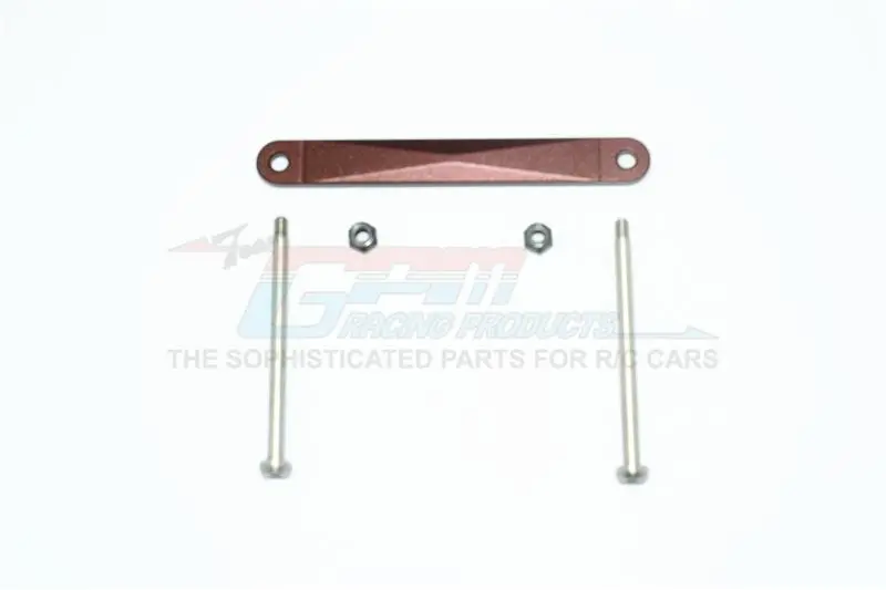 Traxxas Slash Pro 2Wd Short-Course Truck (58034) / 2Wd F-150 Svt Raptor (58064) Aluminum Front Suspension Mount - 1Pc Set Brown 1