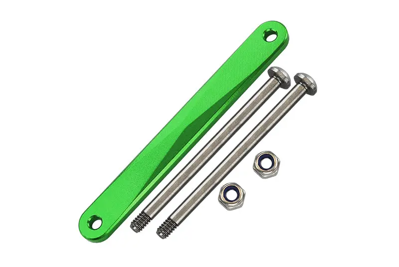 Traxxas Slash Pro 2Wd Short-Course Truck (58034) / 2Wd F-150 Svt Raptor (58064) Aluminum Front Suspension Mount - 1Pc Set Green 1