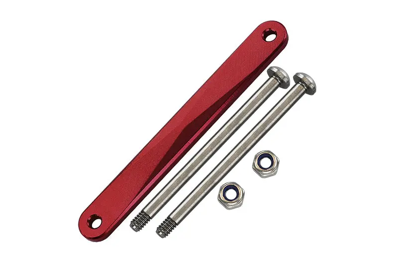 Traxxas Slash Pro 2Wd Short-Course Truck (58034) / 2Wd F-150 Svt Raptor (58064) Aluminum Front Suspension Mount - 1Pc Set Red 1