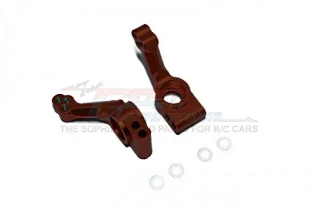Traxxas Slash Pro 2Wd Short-Course Truck (58034) / 2Wd F-150 Svt Raptor (58064) Aluminum Rear Knuckle Arm - 1Pr Set Brown 1
