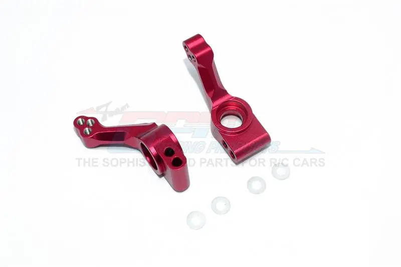 Traxxas Slash Pro 2Wd Short-Course Truck (58034) / 2Wd F-150 Svt Raptor (58064) Aluminum Rear Knuckle Arm - 1Pr Set Red 1