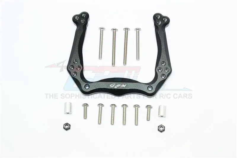 Traxxas Slash Pro 2Wd Short-Course Truck Aluminum Adjustable Front Damper Mount - 1Pc Set Black 1