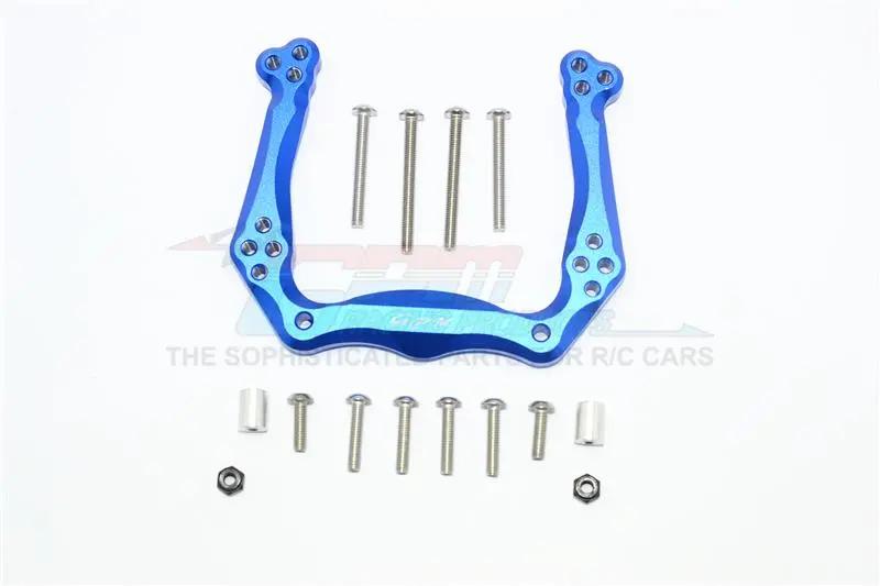 Traxxas Slash Pro 2Wd Short-Course Truck Aluminum Adjustable Front Damper Mount - 1Pc Set Blue 1