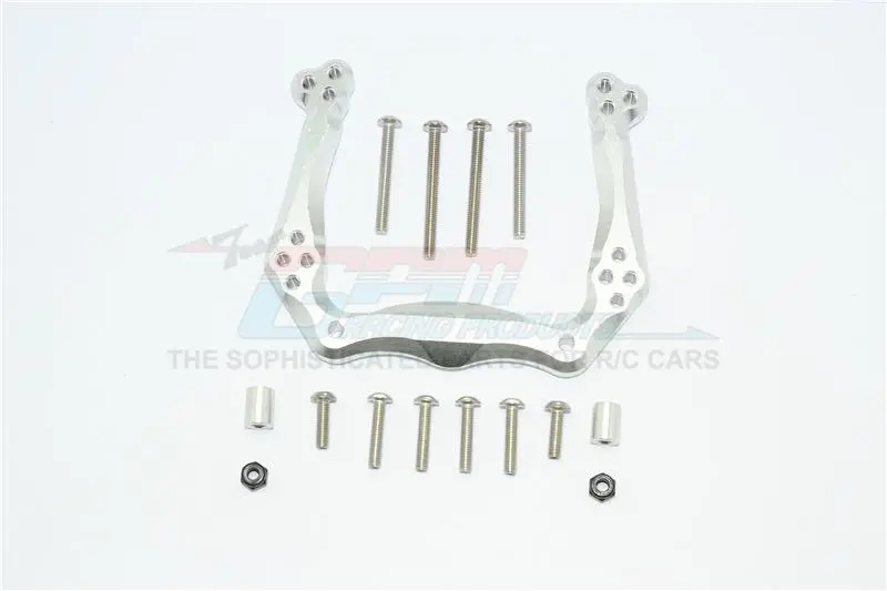 Traxxas Slash Pro 2Wd Short-Course Truck Aluminum Adjustable Front Damper Mount - 1Pc Set Silver 1