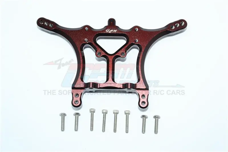 Traxxas Slash Pro 2Wd Short-Course Truck Aluminum Adjustable Rear Damper Mount - 1Pc Set Brown 1