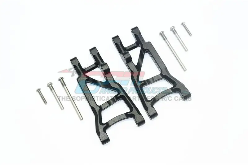 Traxxas Slash Pro 2Wd Short-Course Truck Aluminum Rear Lower Suspension Arms - 1Pr Set Black 1