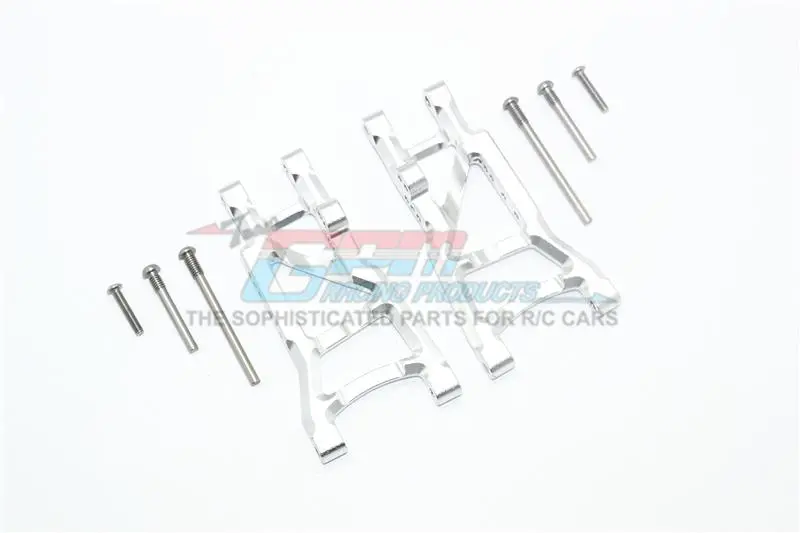 Traxxas Slash Pro 2Wd Short-Course Truck Aluminum Rear Lower Suspension Arms - 1Pr Set Silver 1