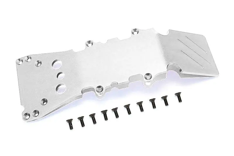 Traxxas T-Maxx & T-Maxx 3.3 Aluminum Front Skid Plate - 1Pc Silver 1