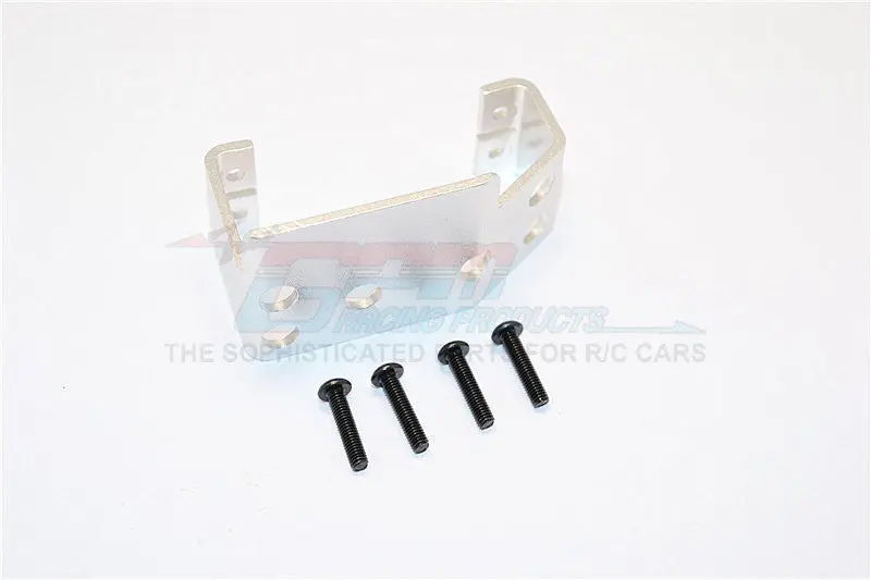 Traxxas T-Maxx & T-Maxx 3.3 Aluminum Servo Skid Plate - 1Pc Silver 1