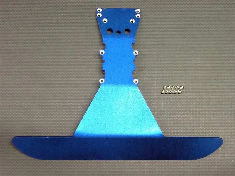 Traxxas T-Maxx & T-Maxx 3.3 Aluminum Super Bumper With Screws - 1Pc Set Blue 1