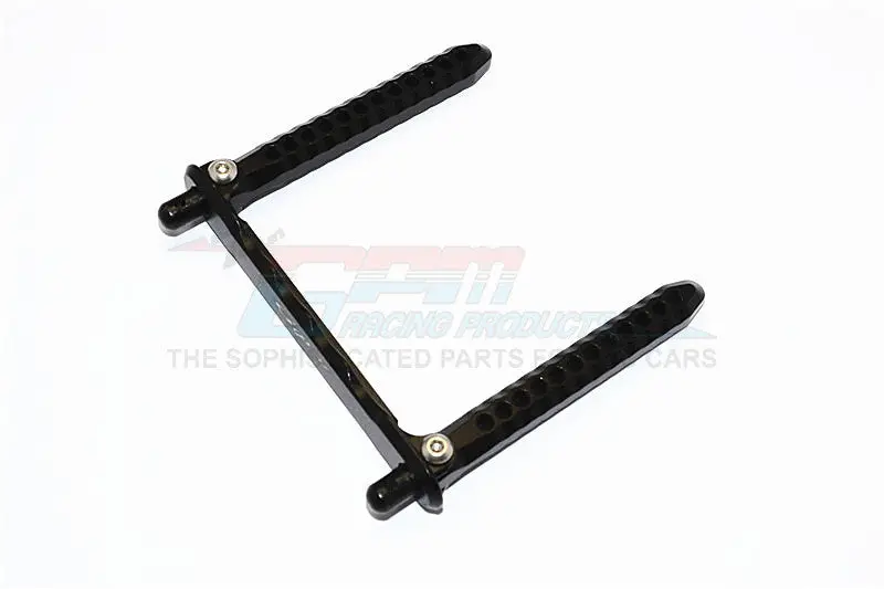 Traxxas Telluride 4X4 Aluminum Front Body Post Mount - 1Pc Black 1