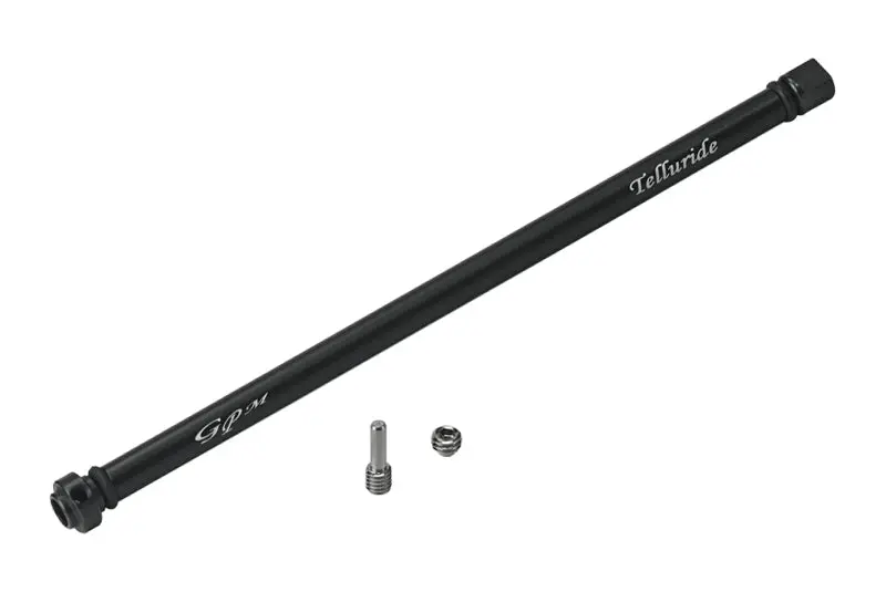 Traxxas Telluride 4X4 Aluminum Main Shaft With Hard Steel Ends - 1Pc Set Black 1