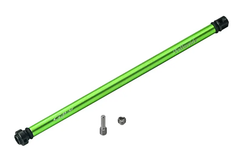 Traxxas Telluride 4X4 Aluminum Main Shaft With Hard Steel Ends - 1Pc Set Green 1
