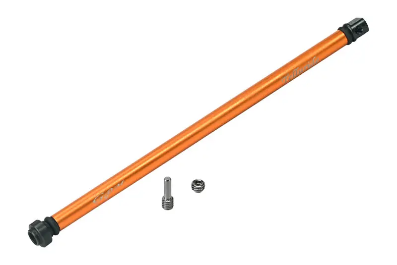 Traxxas Telluride 4X4 Aluminum Main Shaft With Hard Steel Ends - 1Pc Set Orange 1